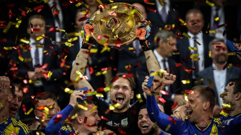 Pāvels Steinbors ar Polijas Superkausu
Foto: arka.gdynia.pl