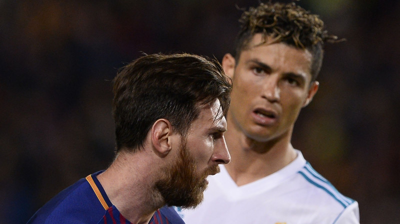 Ēras beigas: gaidāmajā sezonā "El Clasico" vairs nebūs Lionela Mesi un Krištianu Ronaldu duelis
Foto: AFP/Scanpix