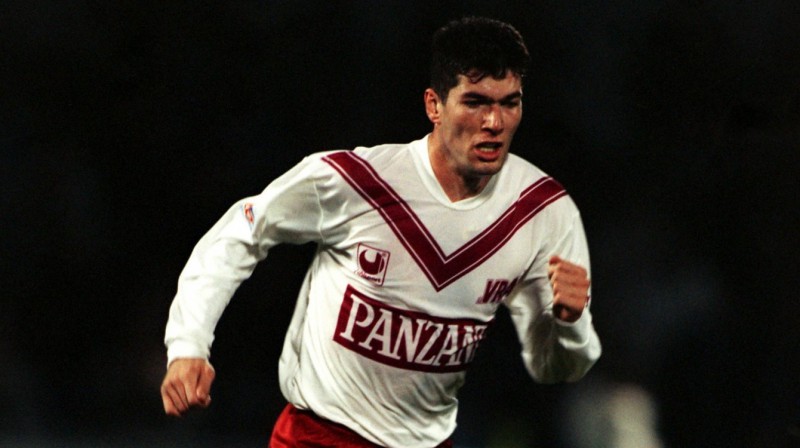 Zinedins Zidāns "Bordeaux" formā
Foto: EMPICS Sport, the42.ie