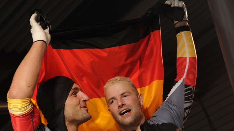 Kevins Kuske un Andrē Lange
Foto: AFP/Scanpix