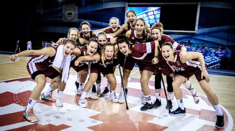 Latvijas meitenes: pirmais ceturtdaļfināls Pasaules U17 kausā
Foto: FIBA