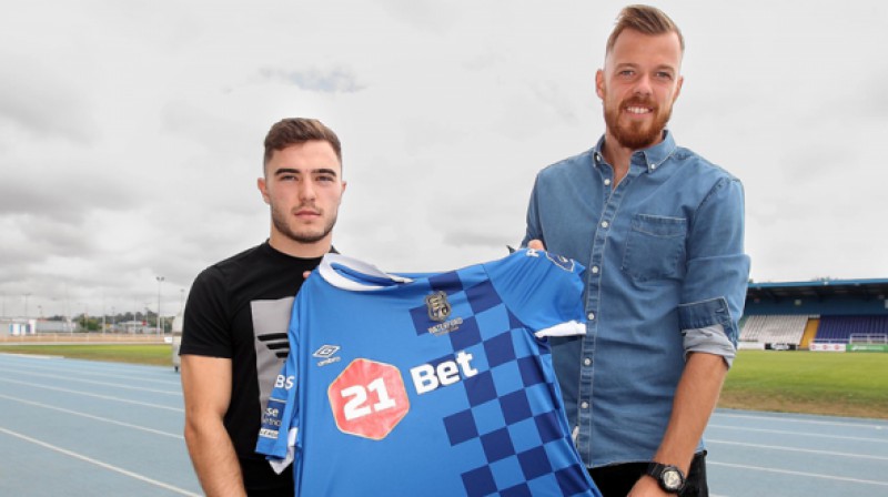 "Waterford" jaunpienācēji: Korijs Gelvins un Renārs Rode
Foto: waterfordfc.ie