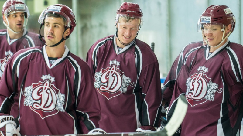 Rīgas "Dinamo" hokejisti
Foto: dinamoriga.lv
