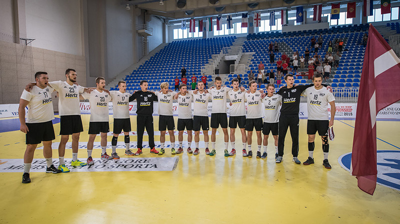 Latvijas U-20 handbola izlase
Foto: Rukometni savez Crne Gore