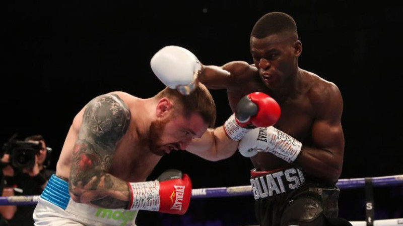 Andrejs Pokumeiko cīņā ar Džošua Buatsi
Foto: Sky Sports