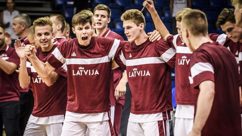 Latvijas U18 izlase
Foto: FIBA