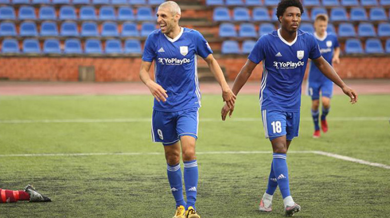 Vugars Askerovs un Sedriks Kuadio
Foto: BFC Daugavpils