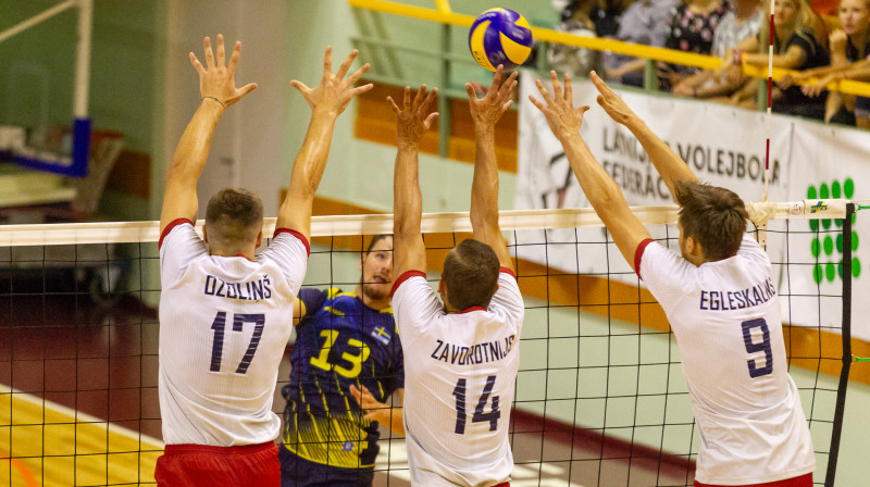 Nedaudz labāki šodien bija mājinieki
Foto: Vadims Morozovs, LVF