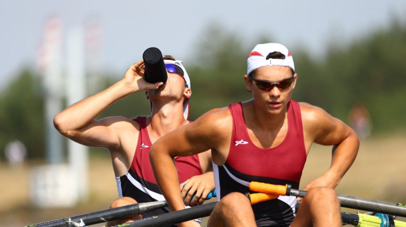 Rovoams Gavrilovs un Ints Samanovičs 
Foto: World Rowing