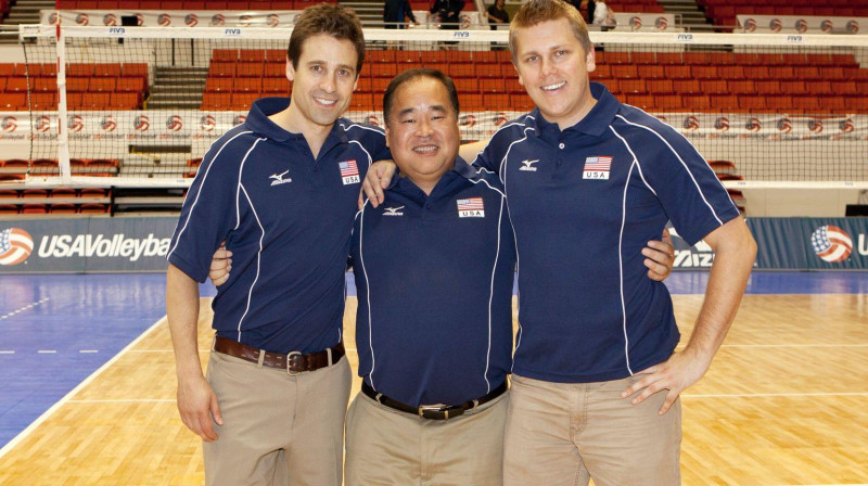 Krišjānis Bērziņš (pa labi)
Foto: USA Volleyball
