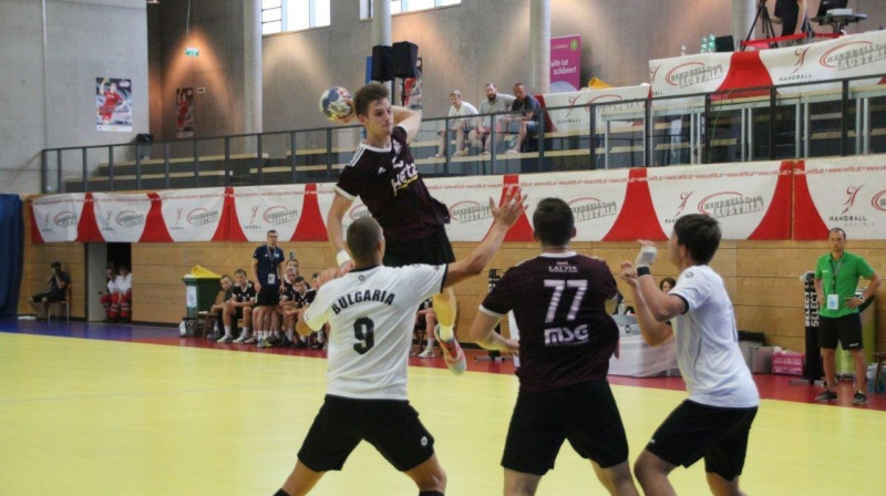 Guntis Piļpuks uzbrukumā
Foto: OHB / Pucher