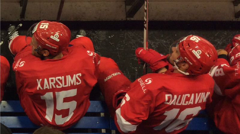 Mārtiņš Karsums un Kaspars Daugaviņš 
Foto: spartak.ru