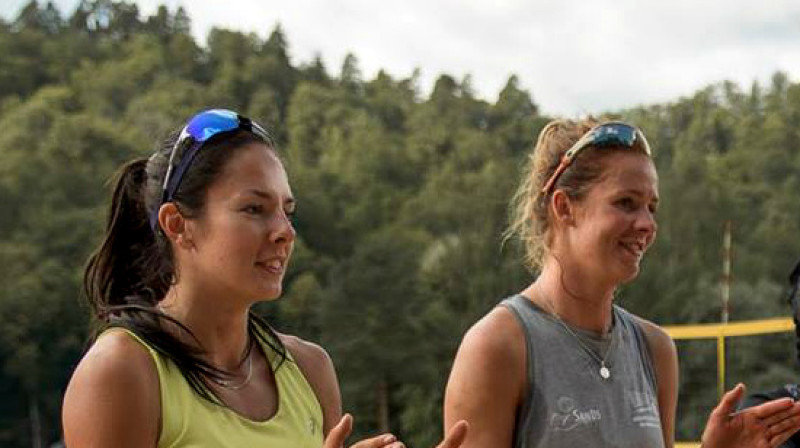 Anastasija Kravčenoka un Alise Lece
Foto: Edgars Gulbis, sporta klubs "Nuki"