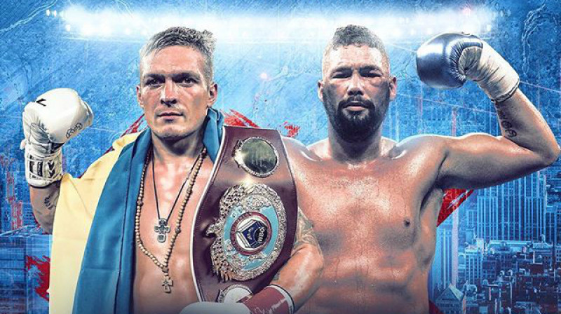 Oleksandrs Usiks un Tonijs Beljū 
Foto: Harry Pain / xsport.ua