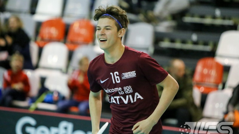 Klāvs Jansons
Foto: Ritvars Raits, floorball.lv