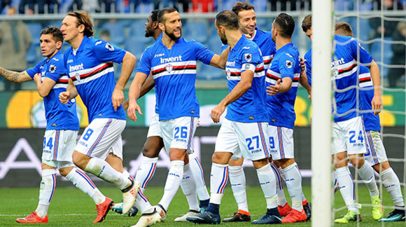 "Sampdoria" futbolisti.
http://www.sampdoria.it