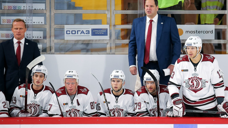 Rīgas "Dinamo" sezonas pirmā spēle
Foto: hc-avto.ru
