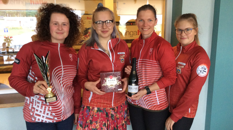 JKK/Staša-Šaršūnes komanda
"Riga Open 2018" uzvarētājas