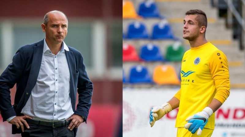 Viktors Skripņiks un Roberts Ozols
Foto: Zigismunds Zālmanis, Riga FC