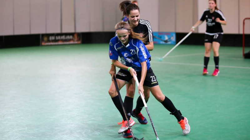 "Unihoc Riga Cup" Ķekavas un Cēsu komandas cīnījās viena pret otru, bet jaunajā sezonā abas startējušas ar smagiem zaudējumiem
Foto: Unihoc Riga Cup