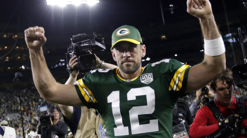 Ārons Rodžerss
Foto: USA Today/Scanpix