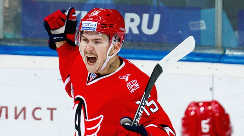 Jekaterinburgas "Avtomobilist" uzbrukuma līderis Anatolijs Goliševs
Foto: Championat.com