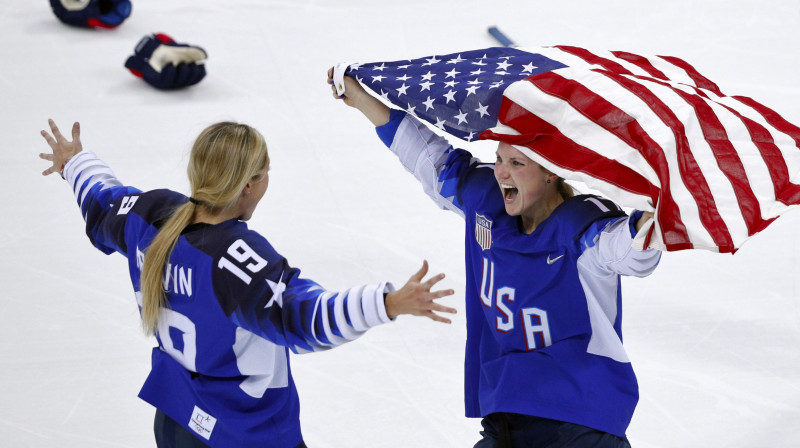 ASV sieviešu hokeja valstsvienība
Foto: Reuters/Scanpix