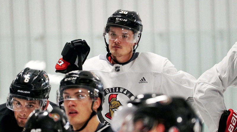 Rūdolfs Balcers. Foto: Ottawa Senators