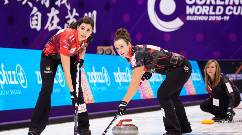 Kanādas sieviešu komanda
Foto: WCF/Céline Stucki