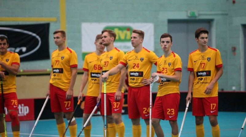 "Betsafe Oxdog Ulbroka". Foto: Ritvars Raits, floorball.lv