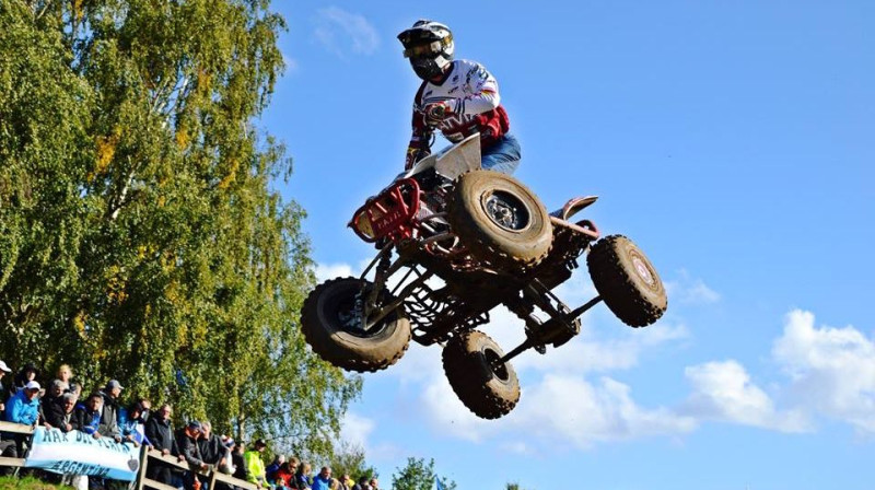 Edgars Meņģelis. Foto: Latvia Quad Team