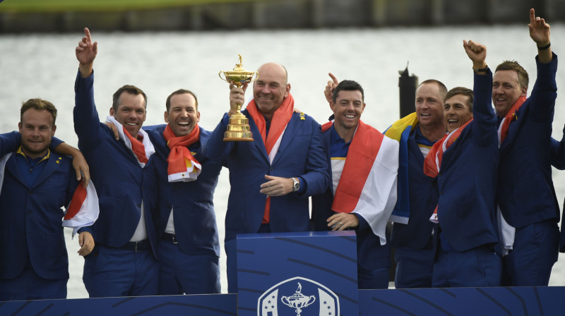 Eiropas Raidera kausa izlase. Foto: AFP/Scanpix