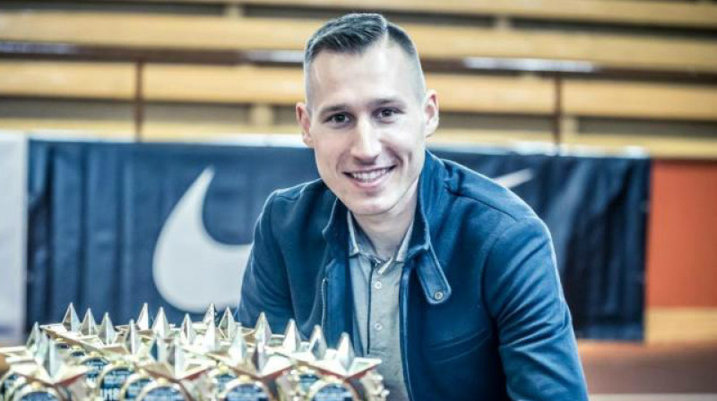 Kaspars Gabaliņš-Briška. Foto: Latvijas Vieglatlētikas savienība