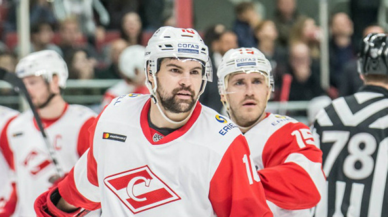 Kaspars Daugaviņš un Mārtiņš Karsums. Foto: Raimonds Volonts, dinamoriga.lv
