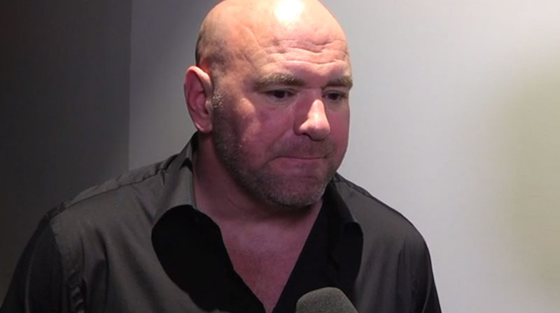 UFC prezidents Dena Vaits. Foto: Ekrānuzņēmums