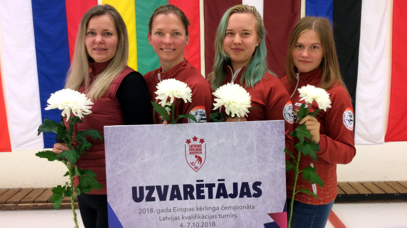 JKK/Staša-Šaršūnes komanda
Latvijas sieviešu izlase 2018./2019.gada sezonā