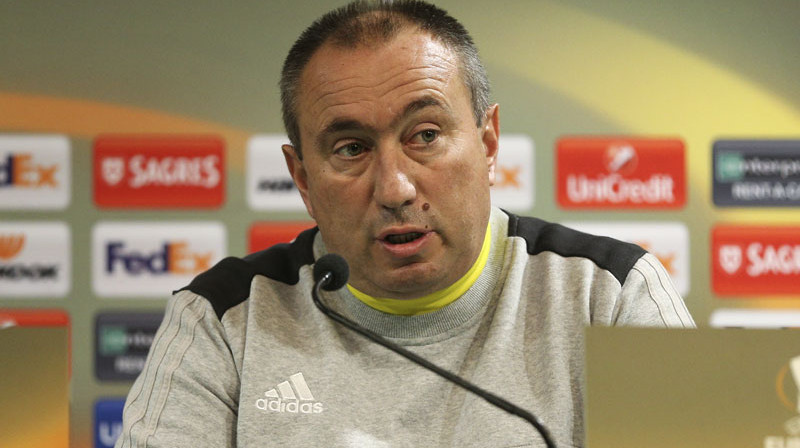 Kazahstānas izlases galvenais treneris Staņimirs Stoilovs. Foto: Global Media Group/Sipa USA/Scanpix