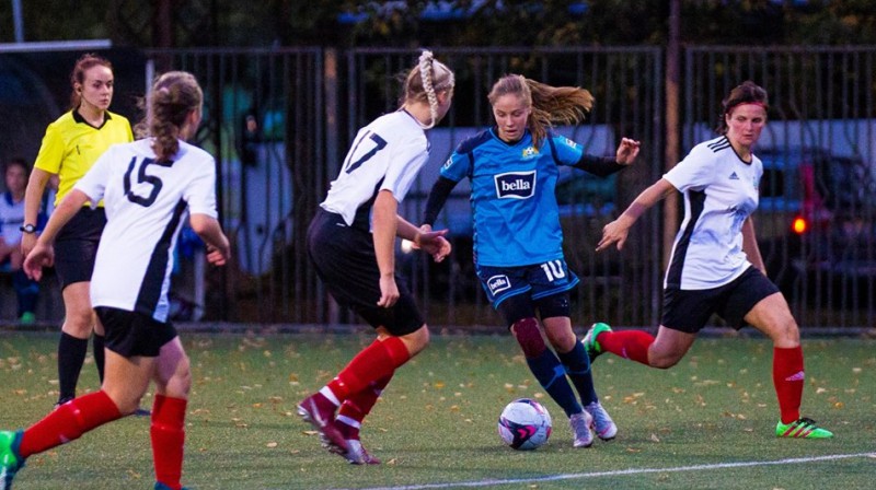 Sandra Voitāne. Foto: Sieviešu futbols