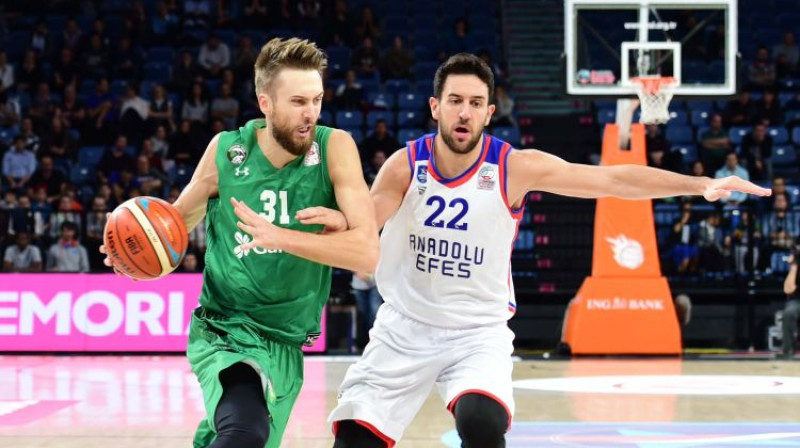 Žanis Peiners. Foto: Darussafaka Basket