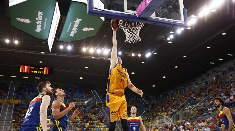 Anžejs Pasečņiks: 100 spēles ACB līgā
Foto: Gran Canaria
