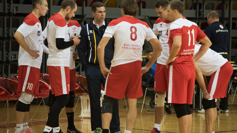 Daugavpilieši divas dienas pēc kārtas neatstāja vienaldzīgus līdzjutējus.
Foto: Latvijas Volejbola federācija