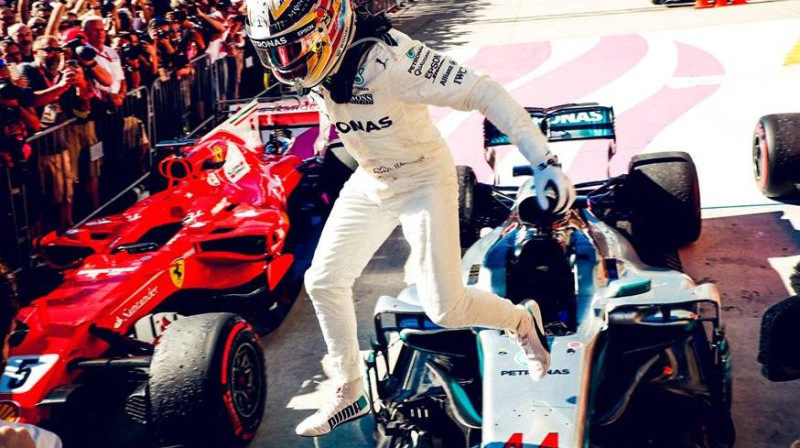 Lūiss Hamiltons
Foto: Facebook.com/MercedesAMGF1