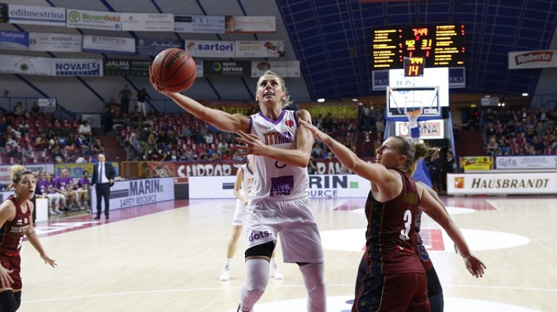 Gunta Baško un TTT: atgriešanās Eirolīgā. Foto: FIBA
