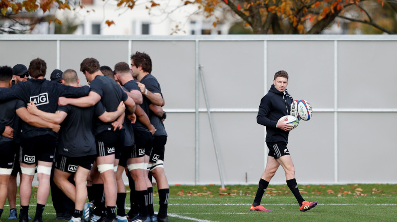 Jaunzēlandes izlase treniņā
Foto: AFP/Scanpix