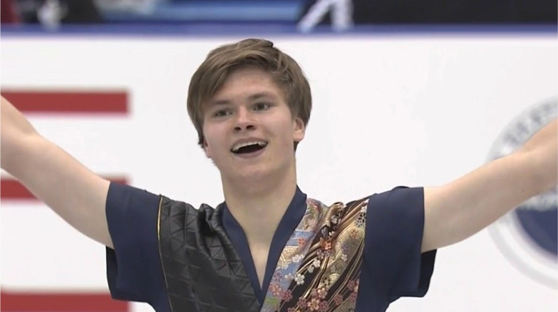 Deniss Vasiļjevs. Foto: Eurosport / ISU