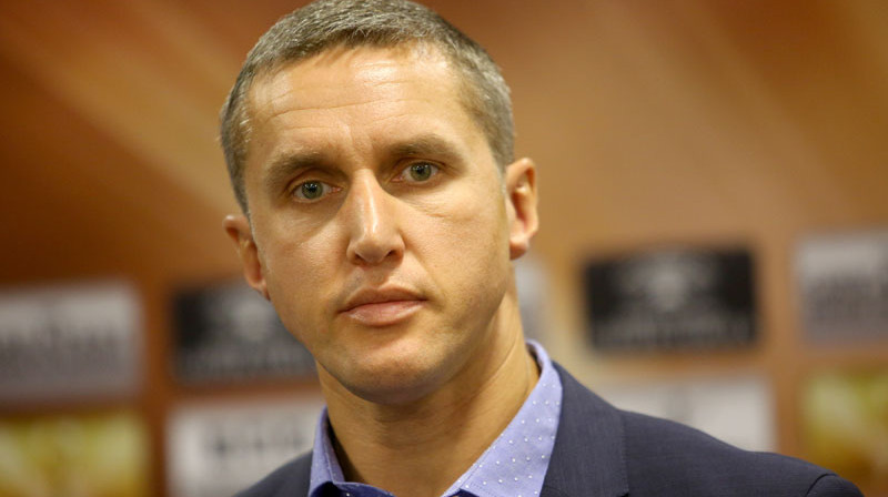 Bijušais Maira Brieža treneris Sandis Kleins. Foto: Kaspars Krafts/f64