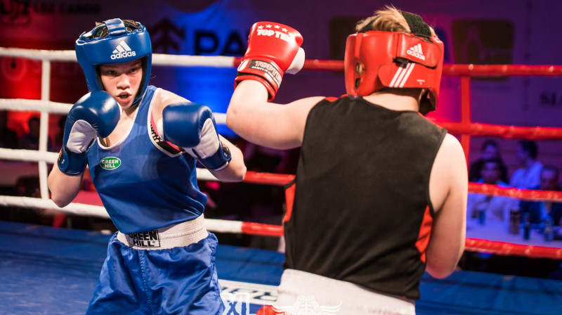 Amanda Millere (zilajā formastērpā)
Foto: XL Energy