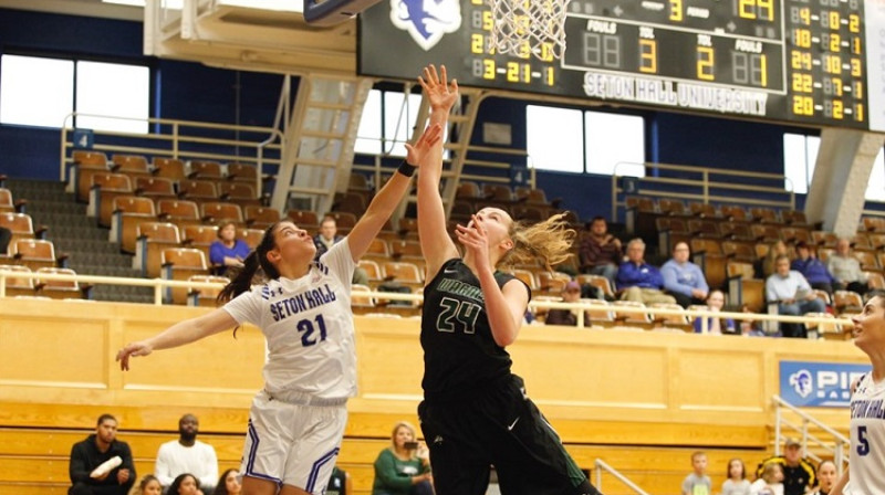 Emīlija Krista Grava spēlē pret "Seton Hall"
Foto: Wagner