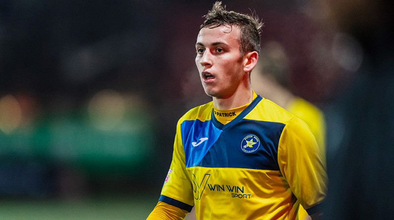 Oskars Deaks Virslīgā uzspēlējis FK "Jelgava" sastāvā Foto: LFF