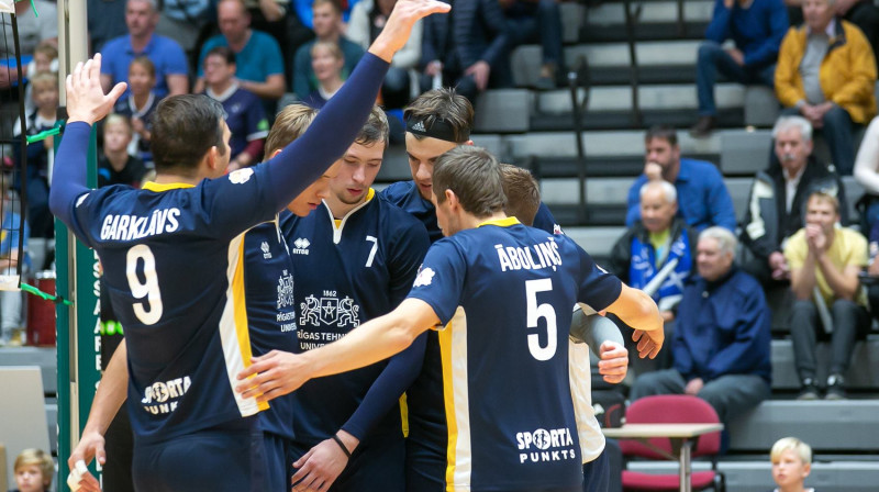 Rīdzinieki joprojām ir līderi
Foto: Latvijas Volejbola federācija